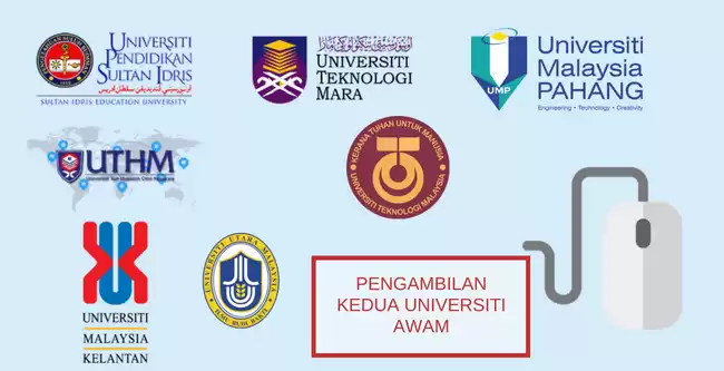 Senarai Universiti Yang Menawarkan Pengambilan Kedua secobd intake