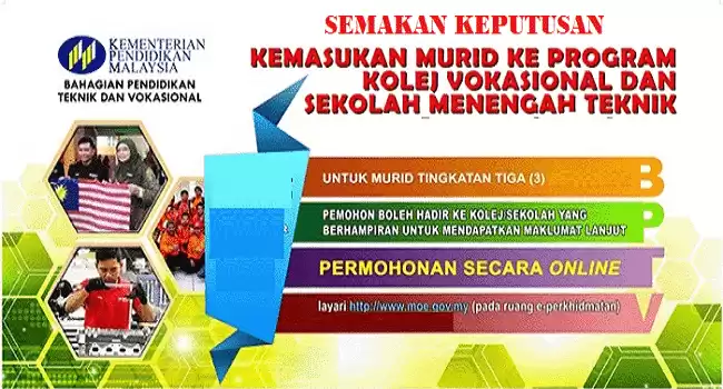 Semakan Keputusan KV Dan SMT 2019 Online