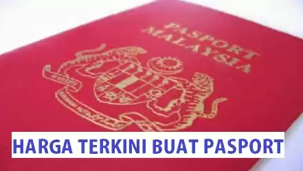 Kadar Harga Terkini Pasport Malaysia Antarabangsa