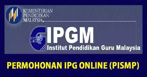 Permohonan IPG 2018 online pismp