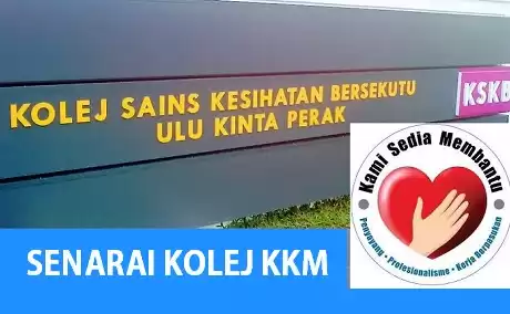 Senarai Kolej KKM Kementerian Kesihatan Malaysia