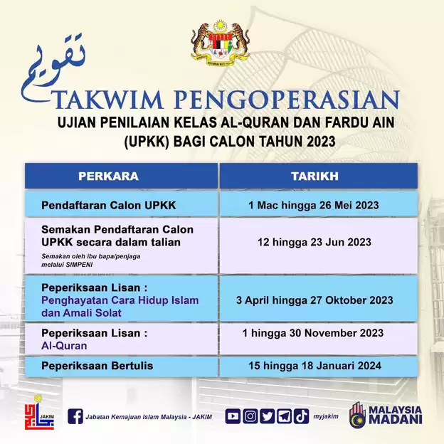 takwim upkk 2023