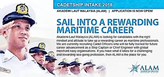 pengambilan kadet akademi laut malaysia (Alam)