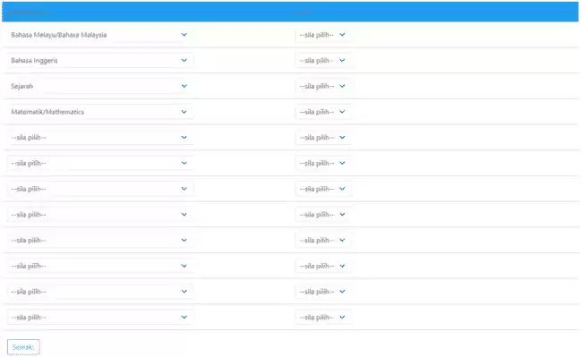 Semakan Syarat Kemasukan Politeknik Online (eSemak)