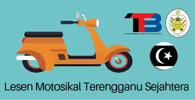 Permohonan Lesen Motosikal Percuma Terengganu Sejahtera 2019