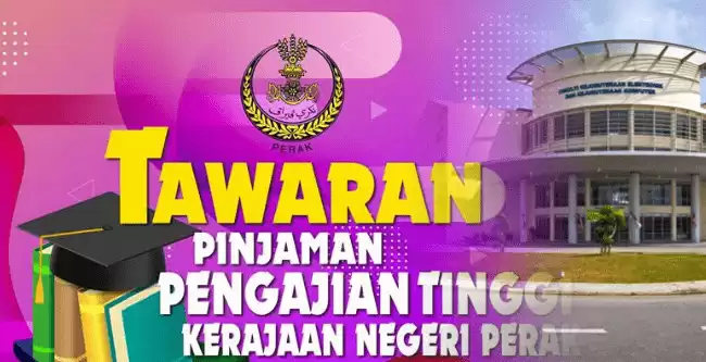 Permohonan Pinjaman Pengajian Tinggi Negeri Perak online