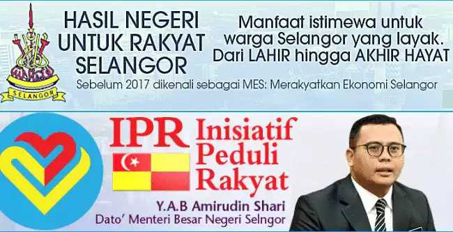 senarai bantuan kerajaan negeri selangor untuk rakyat berpendapatan rendah