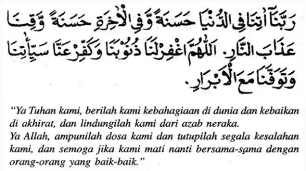 Doa Selepas Solat Fardhu