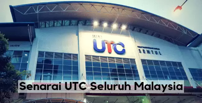 senarai utc lokasi sleuruh negeri