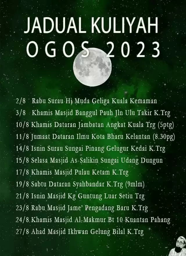 Jadual-Kuliyah-UAI-Ogos-2023